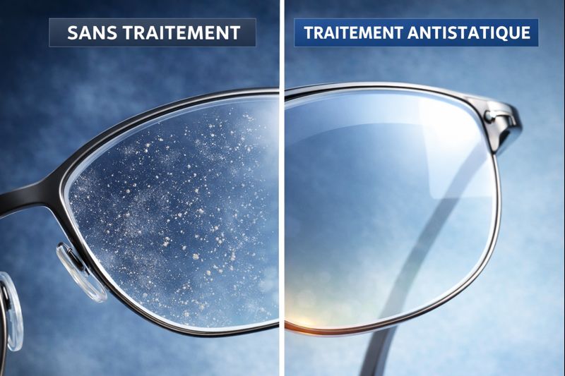 Traitement antistatique