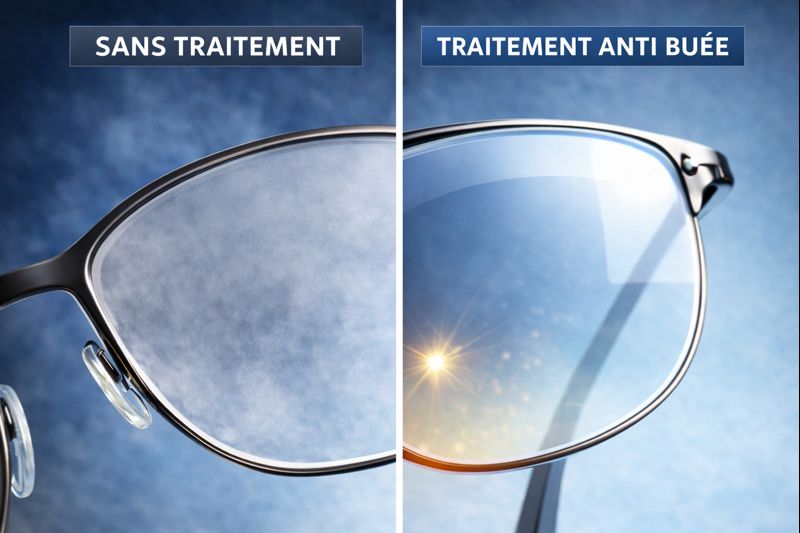 Traitement anti-buée